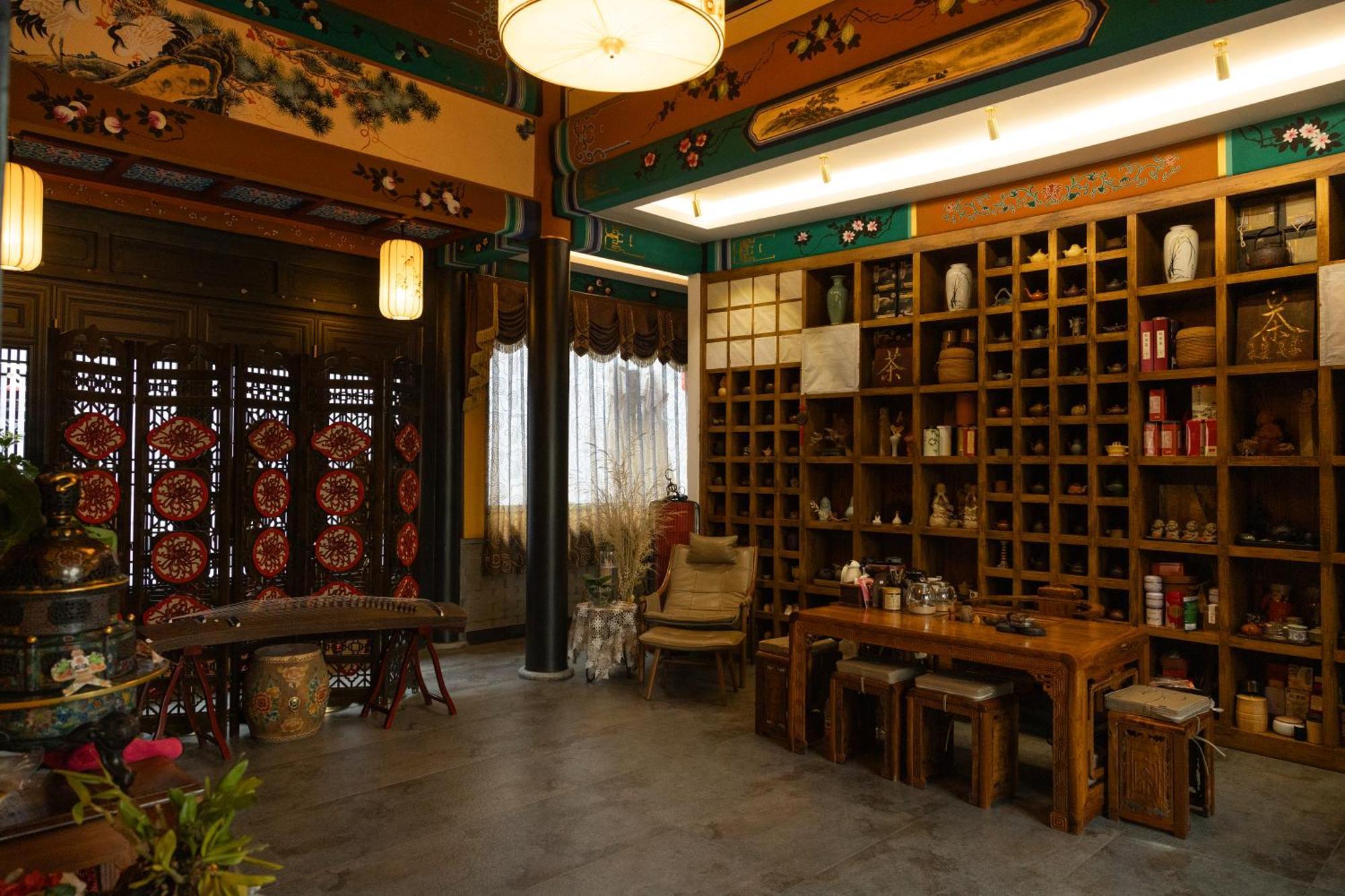 Datong Yunzhong Traditional Courtyard Экстерьер фото