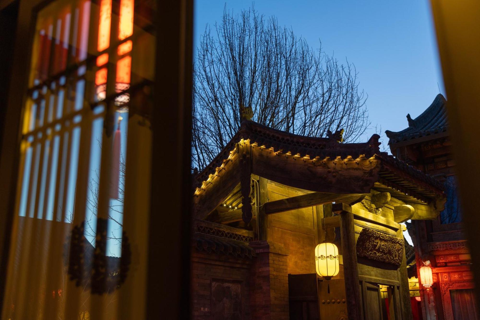 Datong Yunzhong Traditional Courtyard Экстерьер фото
