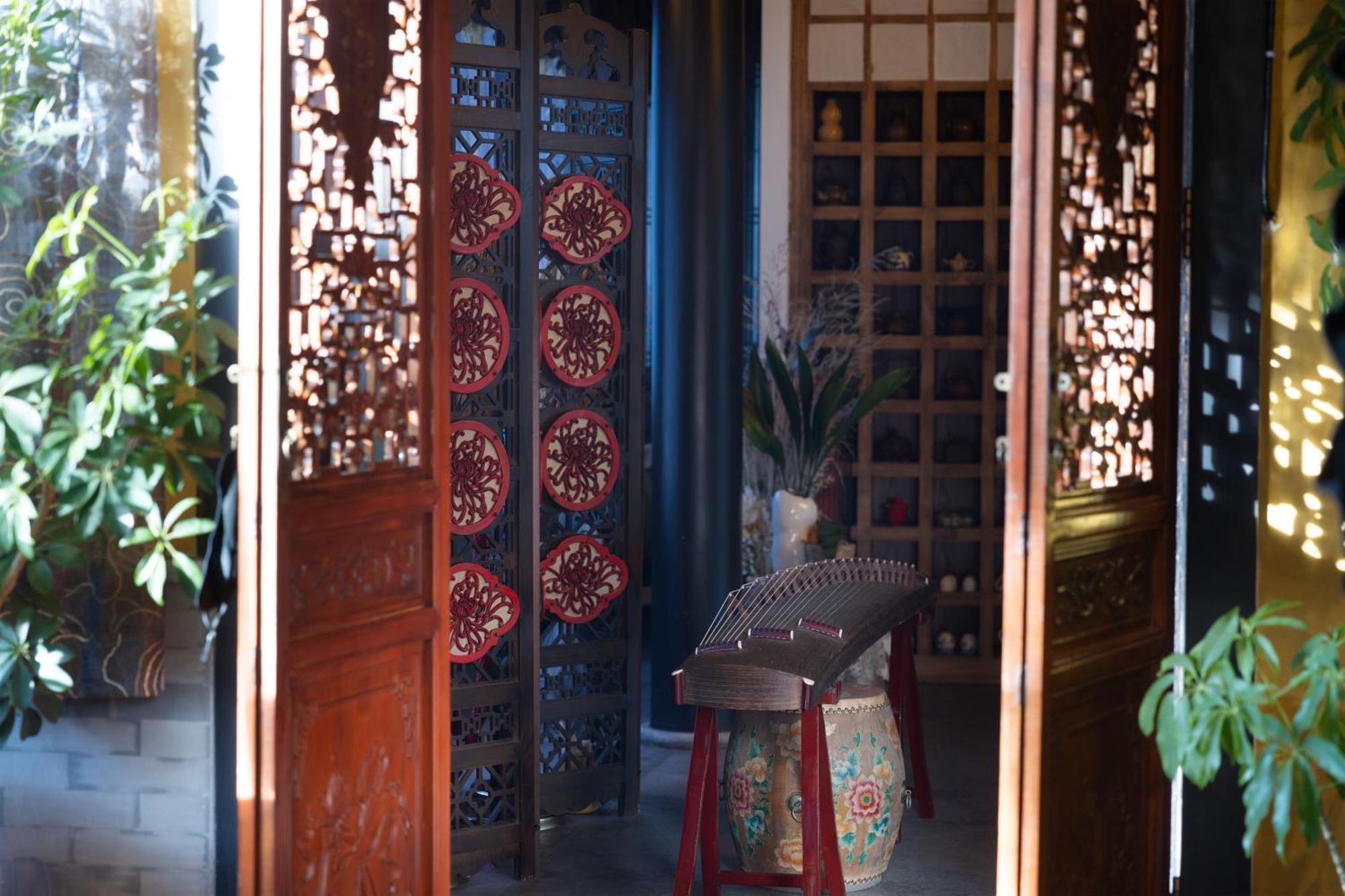 Datong Yunzhong Traditional Courtyard Экстерьер фото