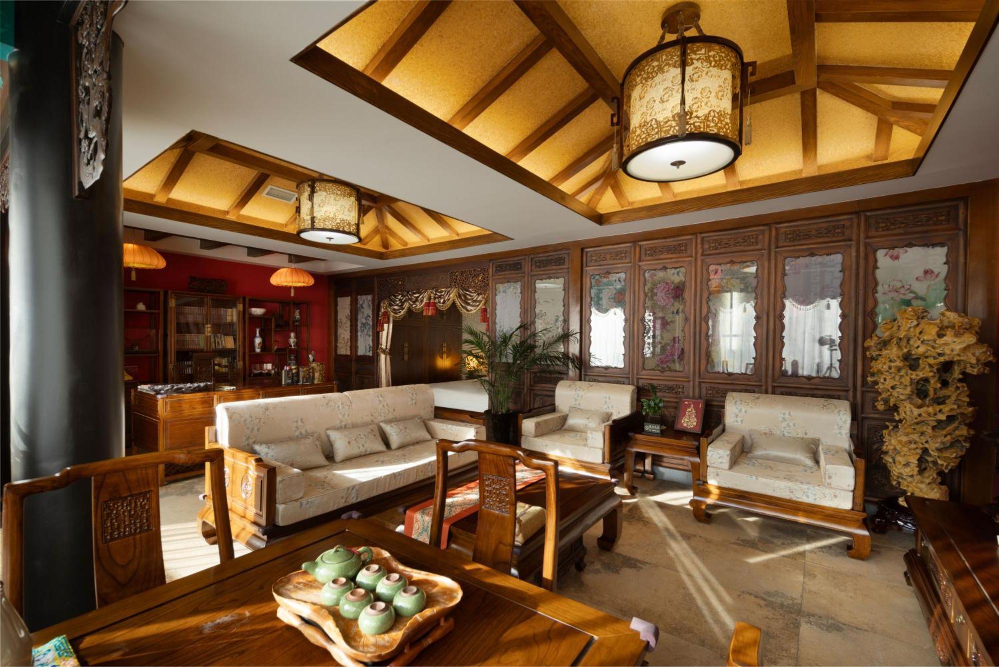 Datong Yunzhong Traditional Courtyard Экстерьер фото